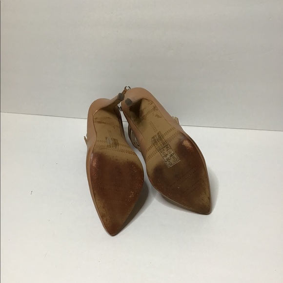 🚨Forever21 tan leather pointed toe ankle booties 7 - Picture 4 of 5